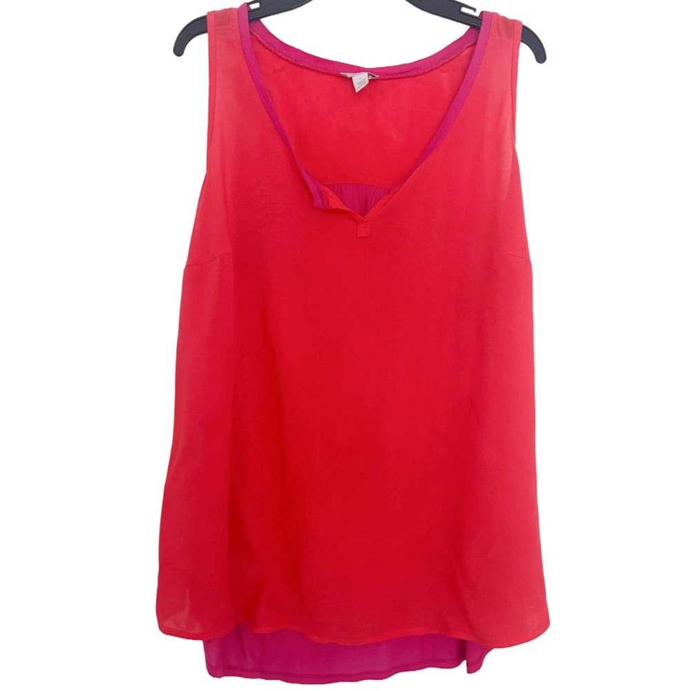Relativity Orange and Pink Tank Top